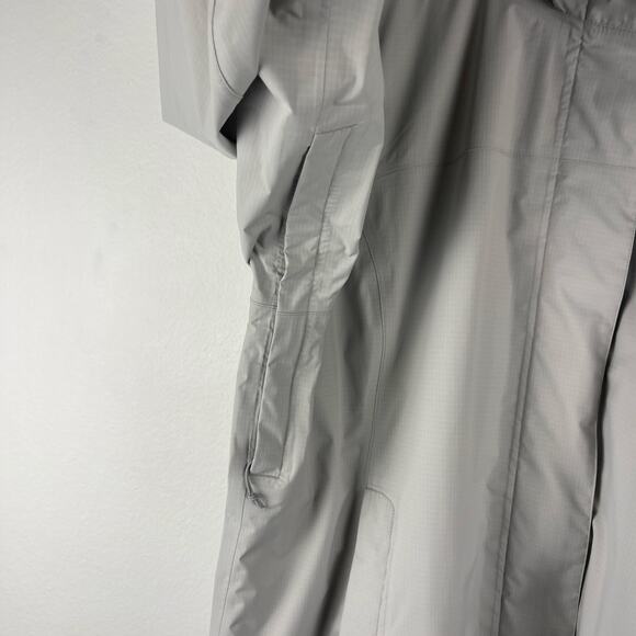 REI Co-op Rainier Rain Jacket Women's XL Gray 2.5 L Lightweight Hood Ripstop - Picture 10 of 16